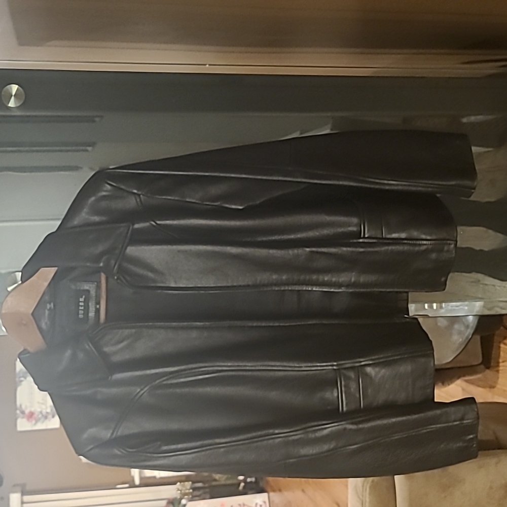 Guess Leather Jacket - image 1